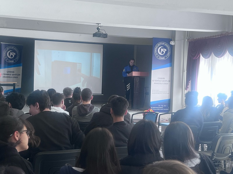 11.04.2025 15 Temmuz Şehitler Anadolu Lisesi ziyareti.